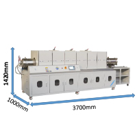 六温区大管径高温生长炉