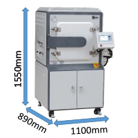 1200℃真空气氛箱式炉（27L)