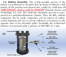 恭喜湘潭大学王先友教授，使用我司“固态电池模具”成功发文